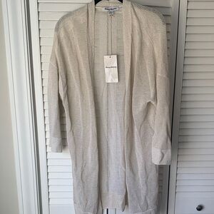Tommy Bahama Gold Shimmer Knit Cardigan